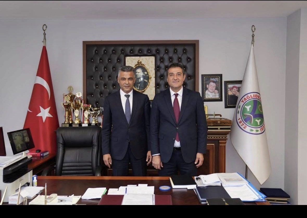 Başkan Fuat Köse'den Yağlıdere Belediye Başkanı Yaşar İbaş'a Ziyaret